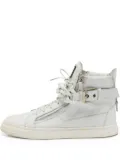 Giuseppe Zanotti Vintage zip high-top sneakers - White