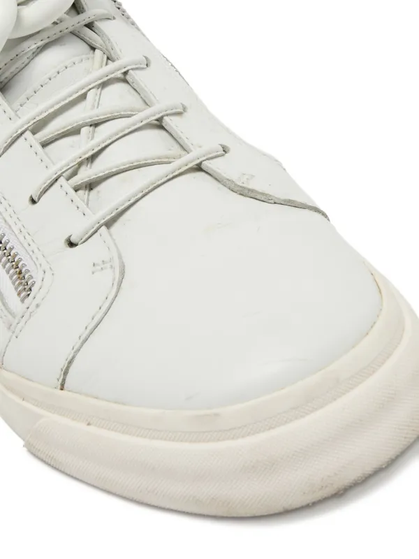 Giuseppe Zanotti Vintage Zip high-top Sneakers | White | FARFETCH