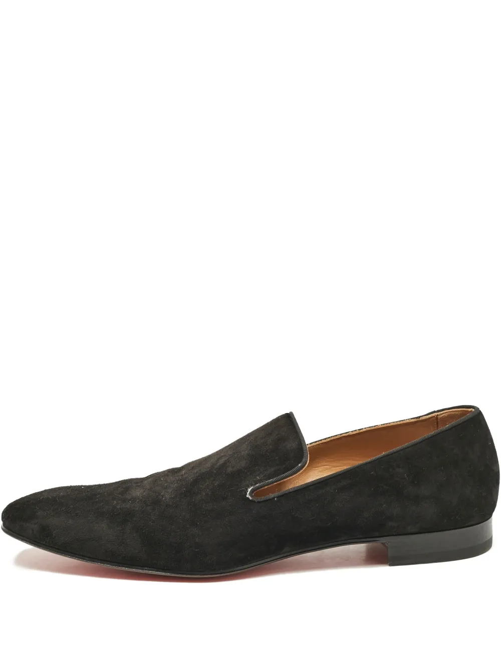 Christian Louboutin Pre-Owned Dandelion suede loafers | Brown | Image 1