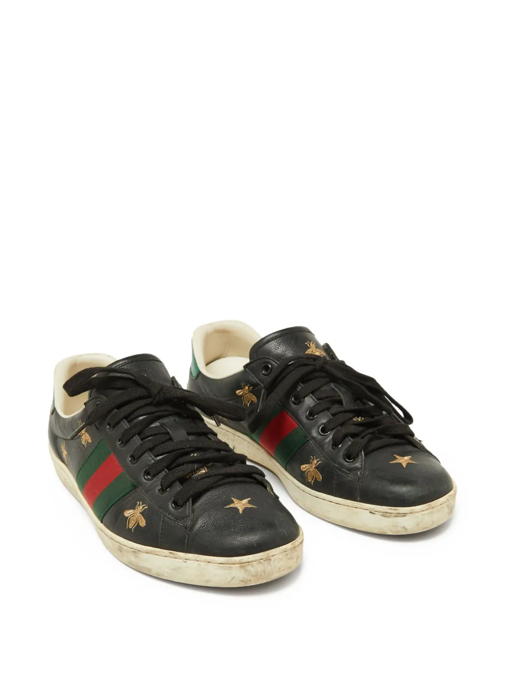 Gucci Pre-Owned tenis con estrellas bordadas | Image 2