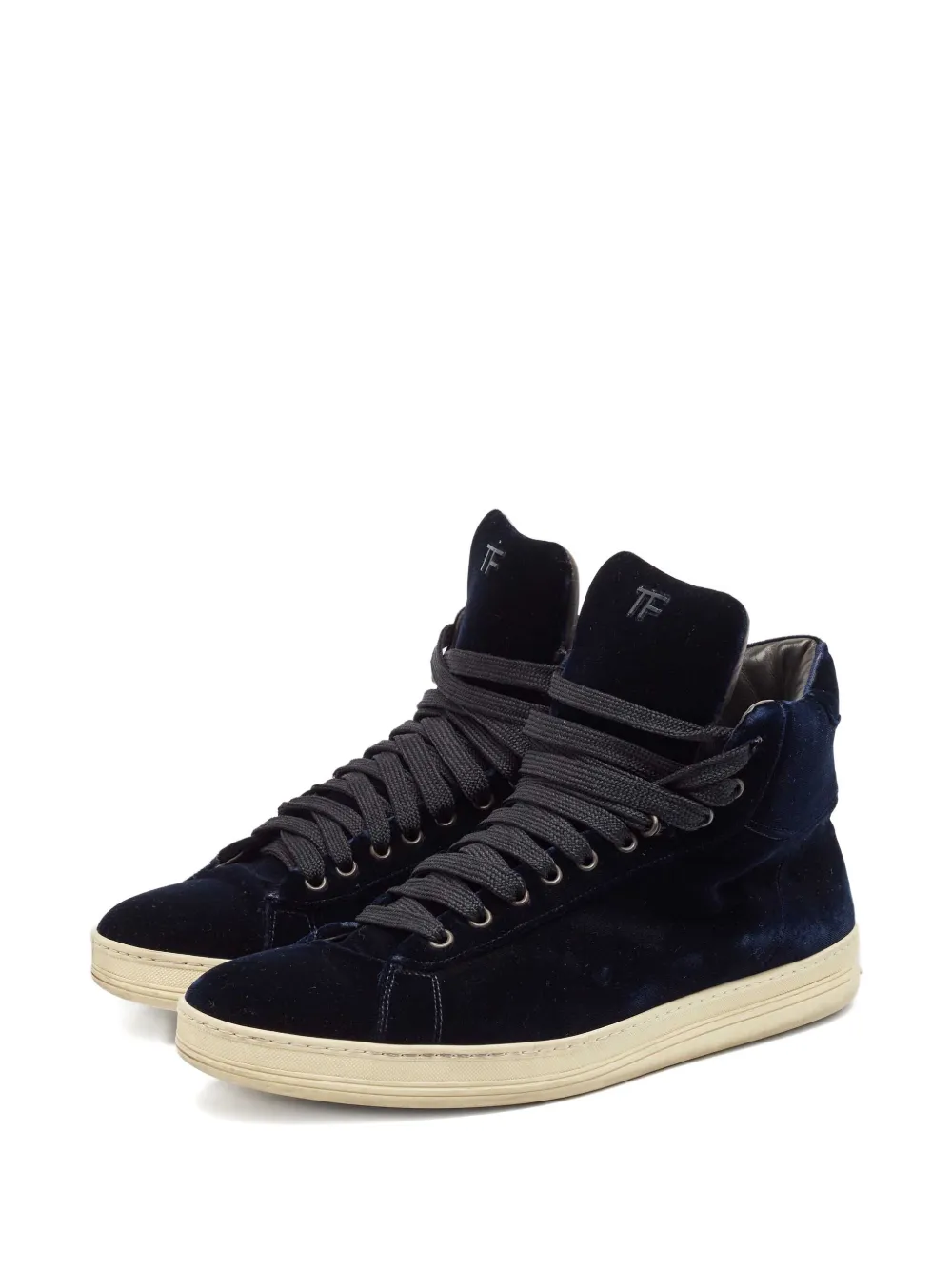 Tom Ford Vintage pre-owned velvet sneakers | Image 2