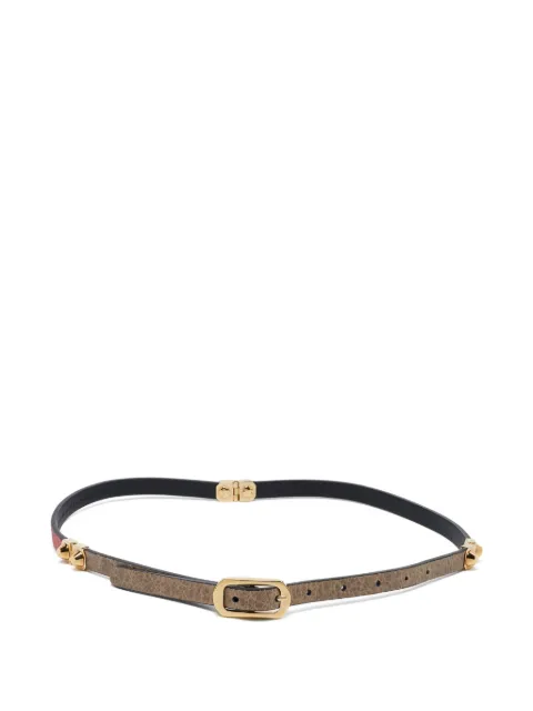 Balenciaga Pre-Owned colourblock belt