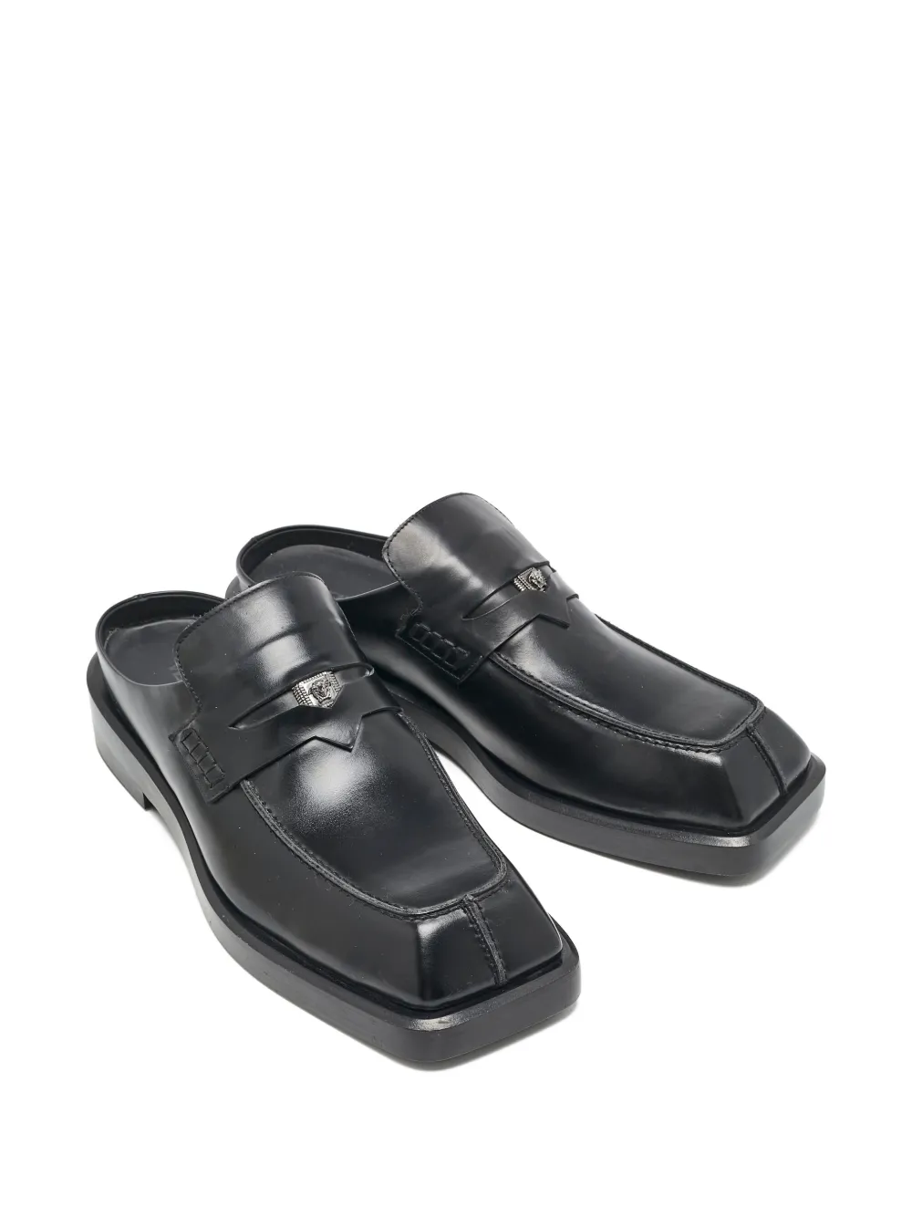 Versace Pre-Owned Medusa Head-plaque mules | Image 2
