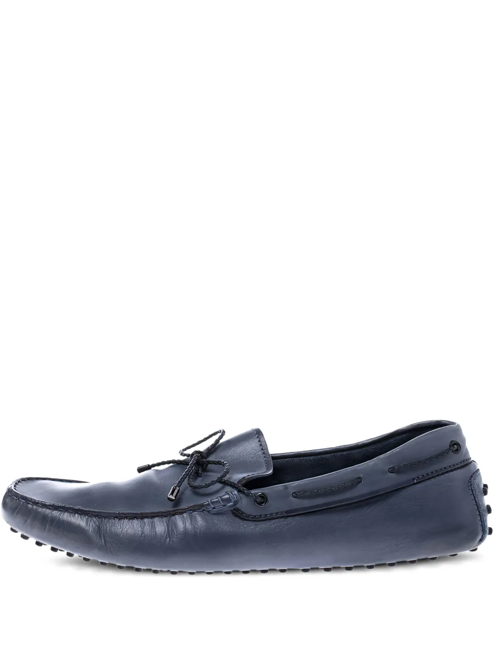 Tod's Vintage プレオウンド レザーローファー - グレー Tod's Vintage プレオウンド レザーローファー - グレー