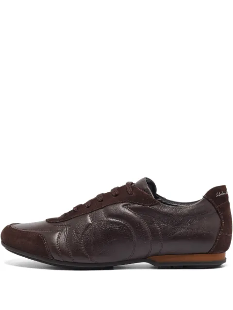 Ferragamo Pre-Owned baskets en daim