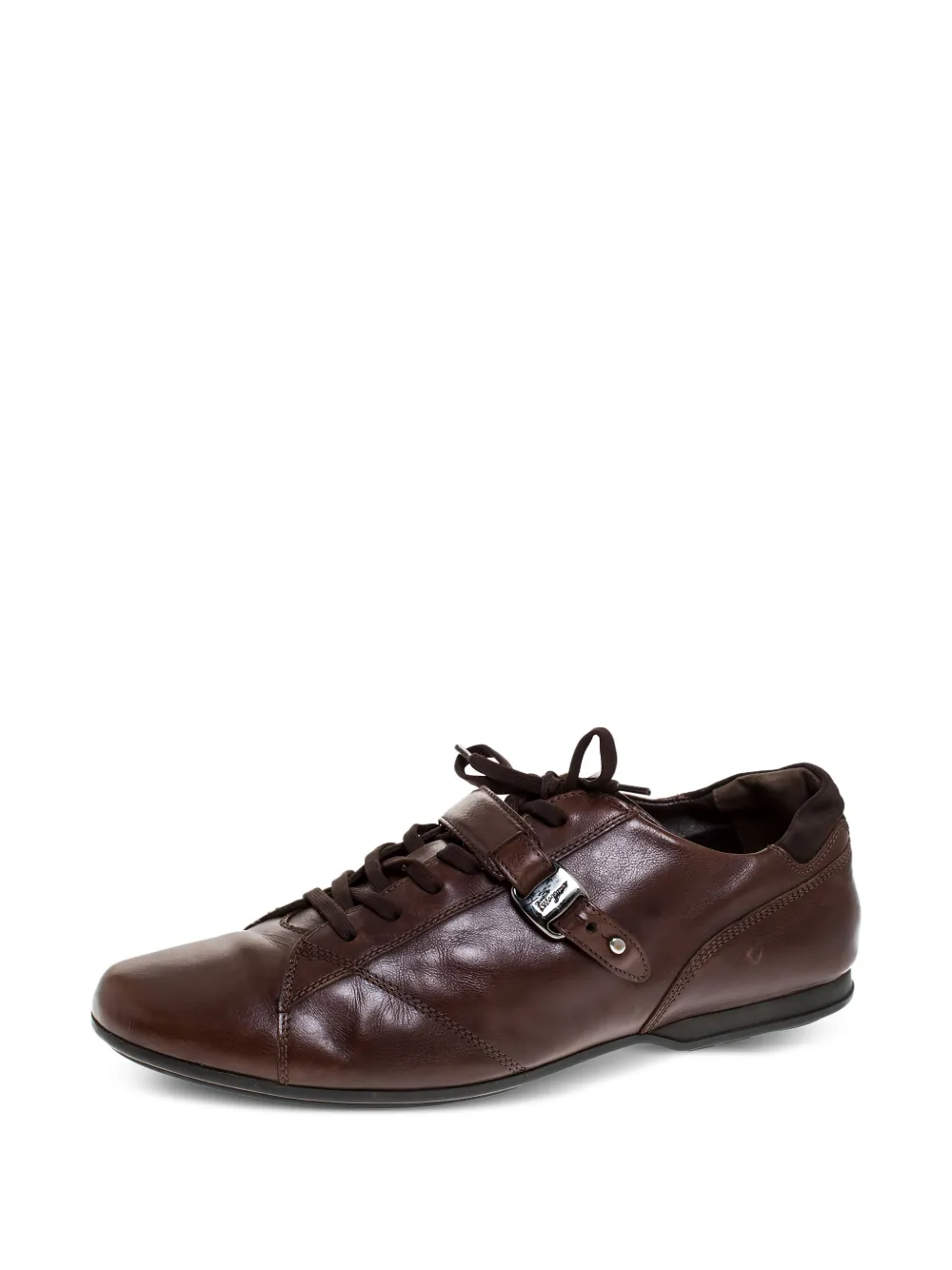 Ferragamo Pre-Owned leather sneakers | Image 2