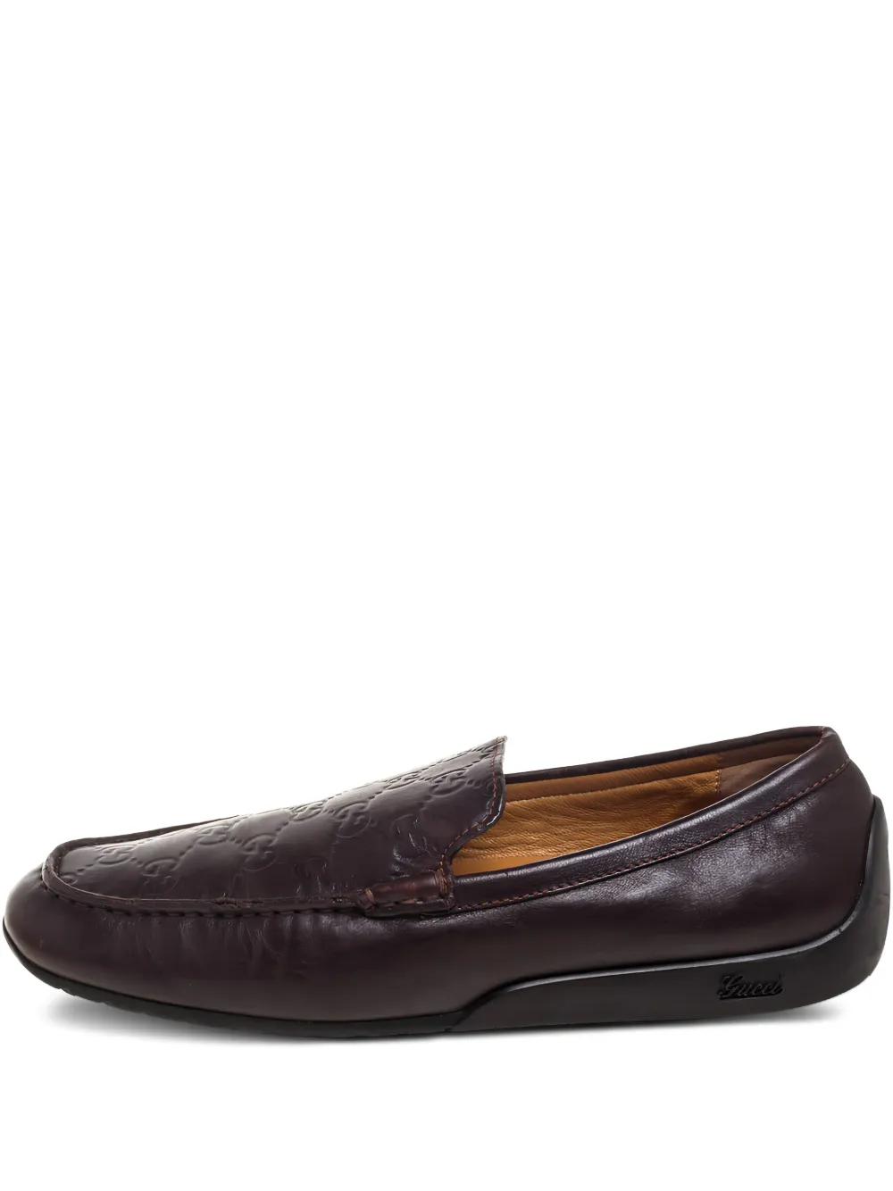 Gucci Pre-Owned レザーローファー - ブラウン Gucci Pre-Owned レザーローファー - ブラウン