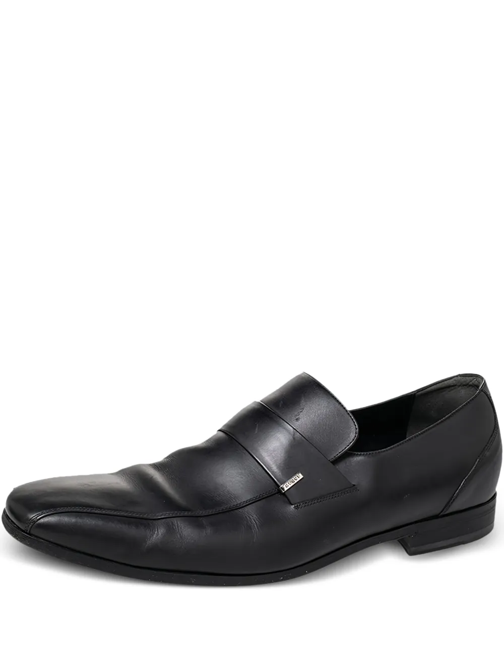 Gucci Pre-Owned leather loafers | Black | Image 1
