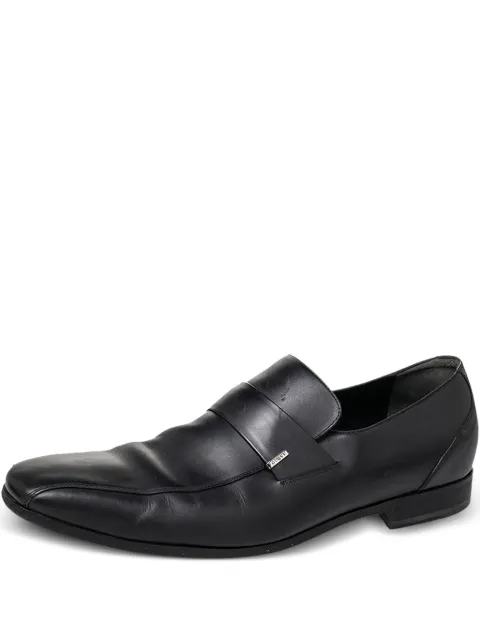 Gucci Pre-Owned leather loafers