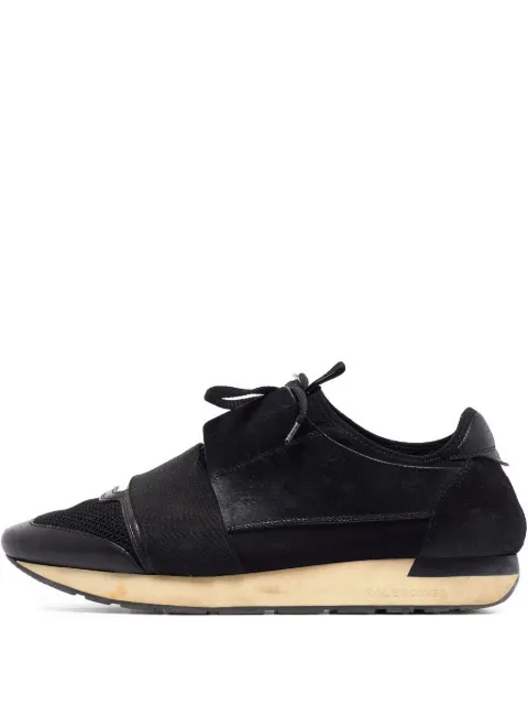 Balenciaga Pre-Owned panelled sneakers