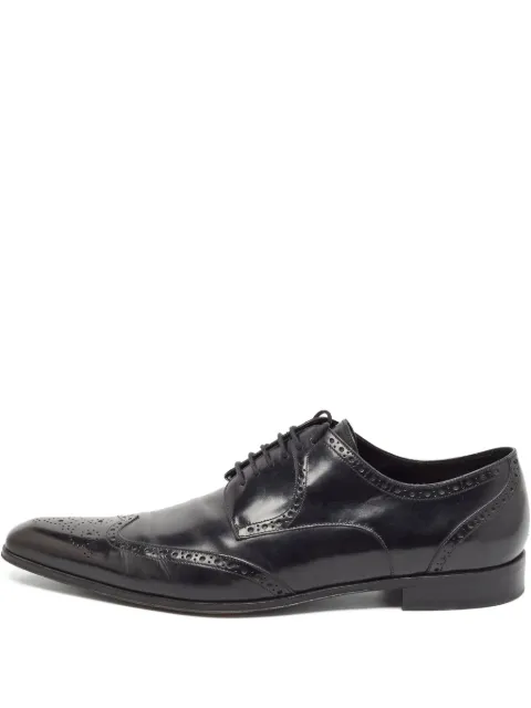 Dolce & Gabbana Pre-Owned leather derby shoes 