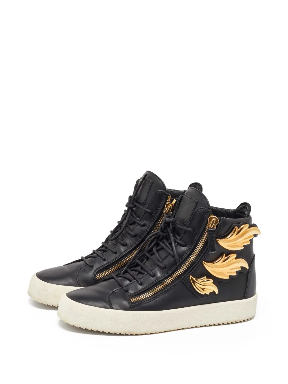 Giuseppe Zanotti Vintage pre-owned Triple Wing high-top sneakers | Image 2
