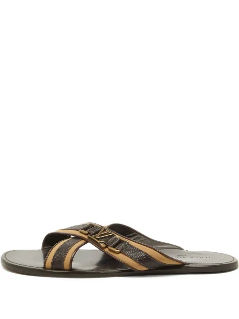 Louis Vuitton Pre-Owned sandalias con detalle de tiras