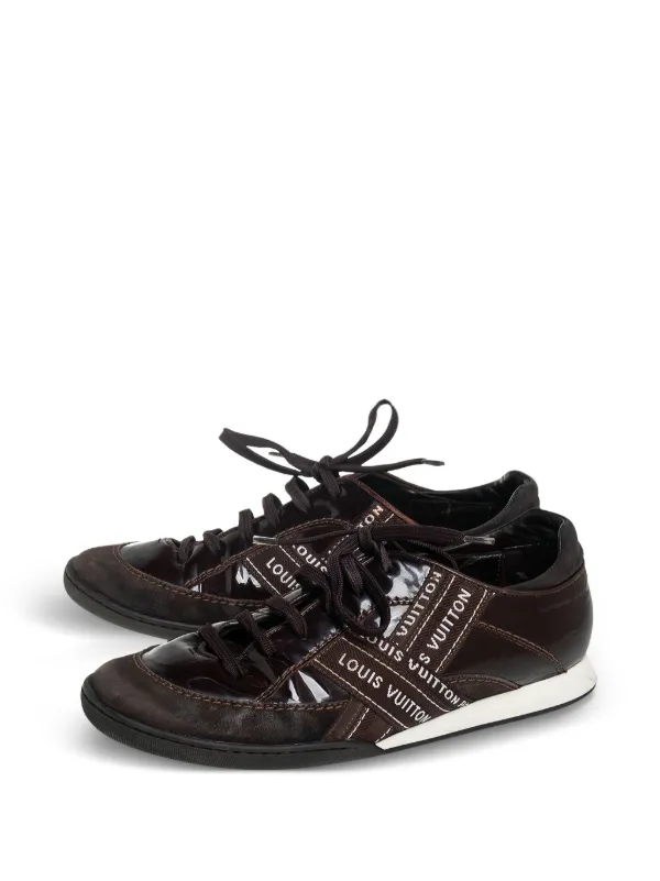 Louis Vuitton Pre-Owned スエード スニーカー | ブラウン | FARFETCH JP