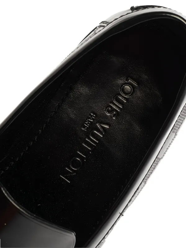 Louis Vuitton Pre-Owned Major Loafers Black FARFETCH PH