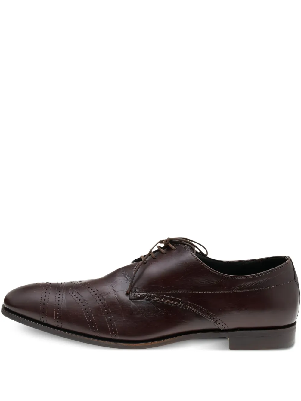 Prada Pre-Owned derbies en cuir | marron | Image 1