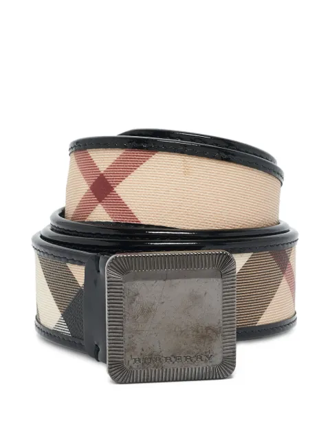 Burberry Pre-Owned nova-check belt