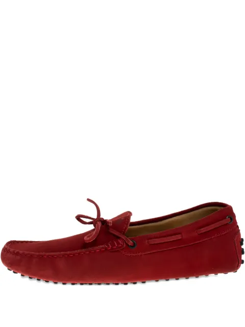 Tod's Pre-owned suede loafers