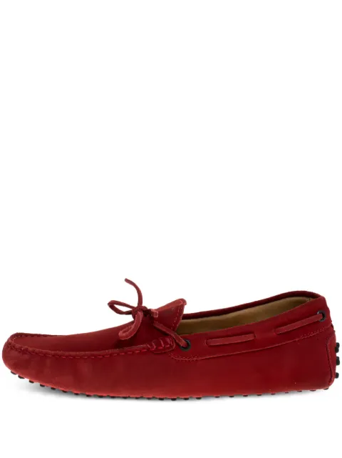 Tod's Pre-owned suede loafers