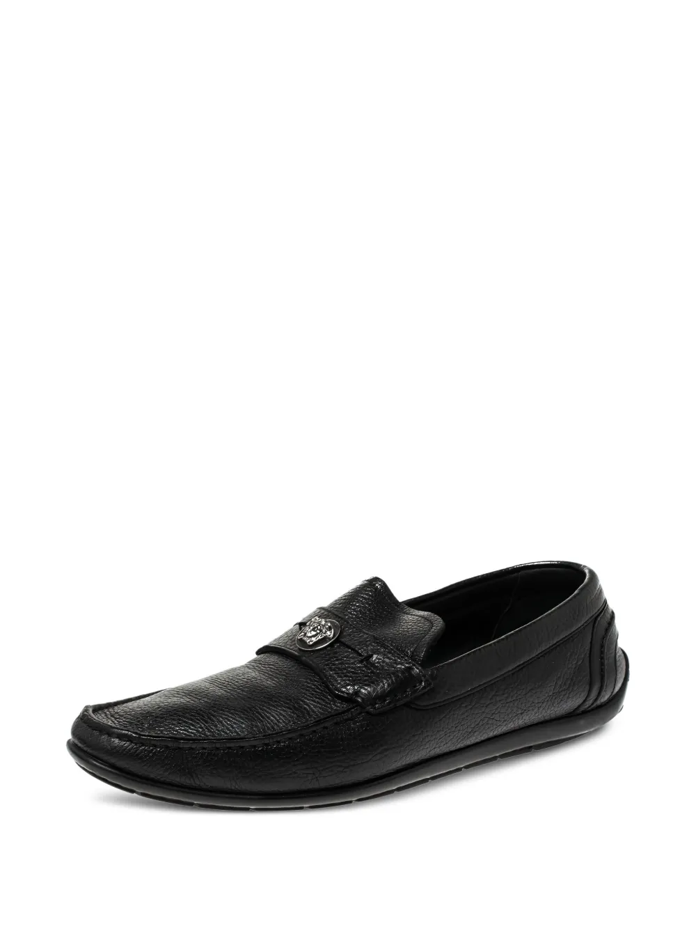 Versace Pre-Owned Medusa-plaque loafers | Image 2