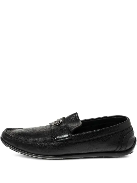 Versace Pre-Owned Medusa-plaque loafers