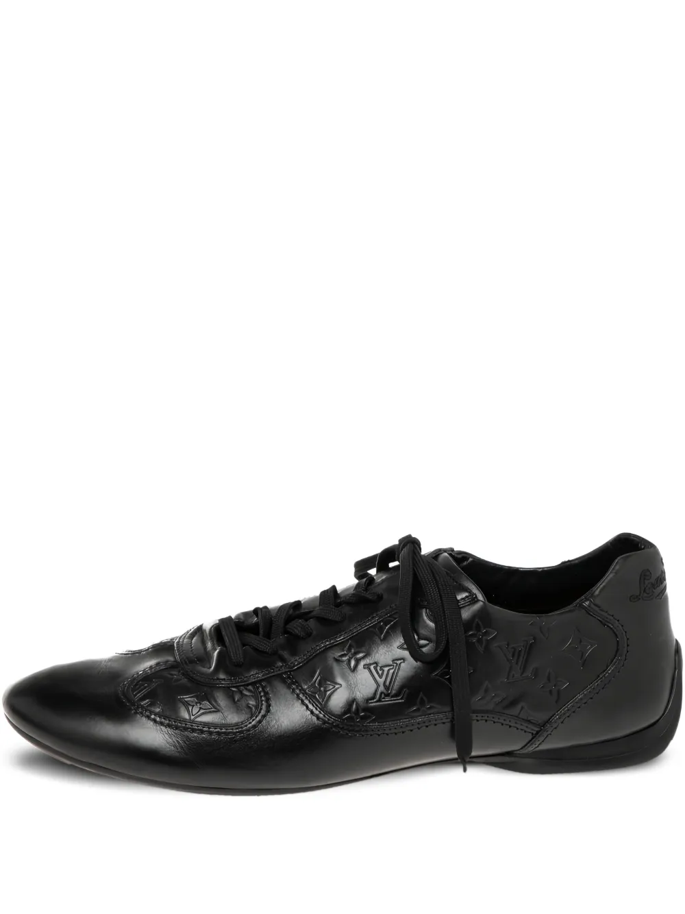 Louis Vuitton Pre-Owned Sneakers mit Monogramm-Prägung | Schwarz | Image 1