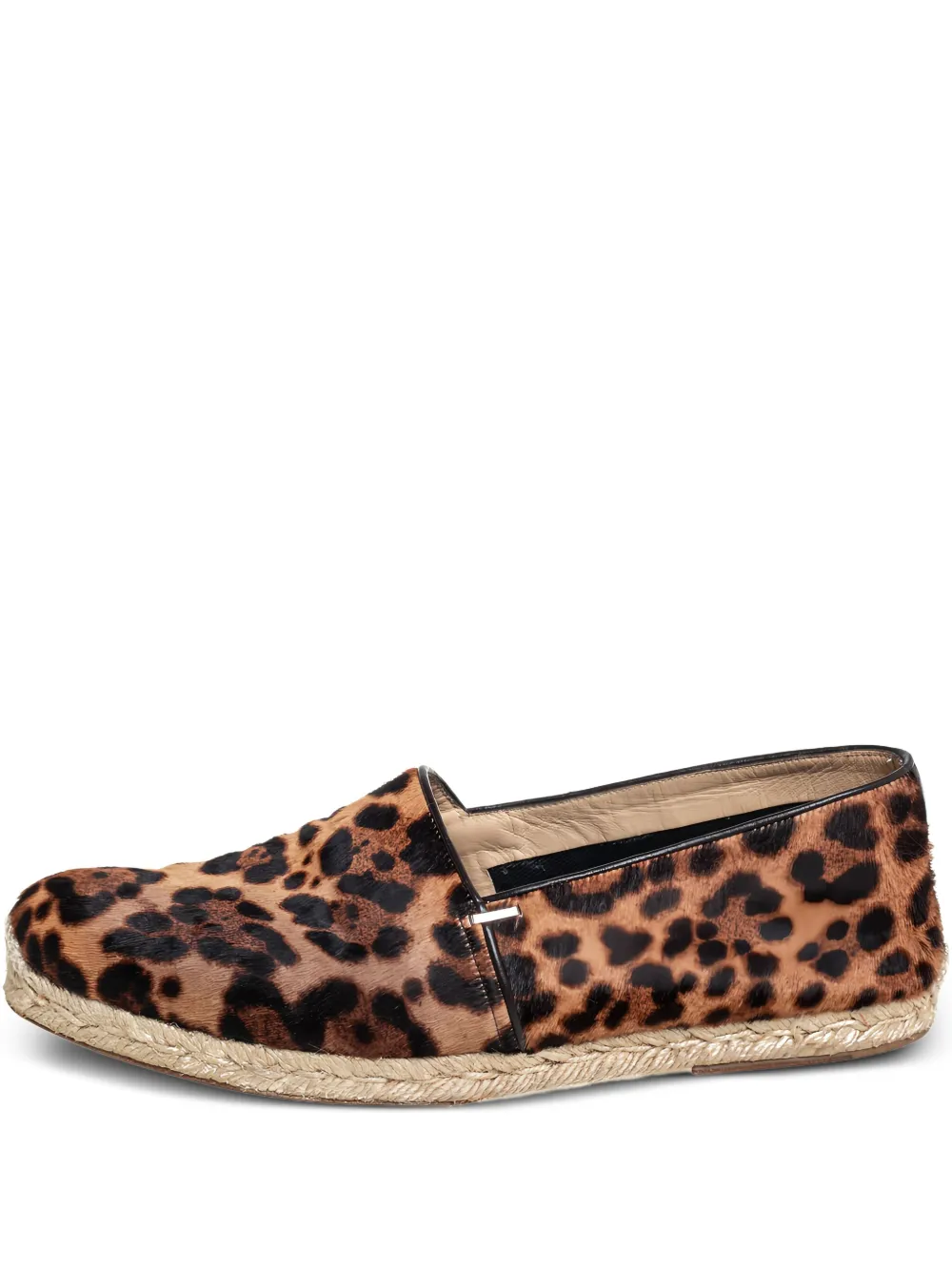 Christian Louboutin Pre-Owned leopard espadrilles - ブラウン Christian Louboutin Pre-Owned leopard espadrilles - ブラウン