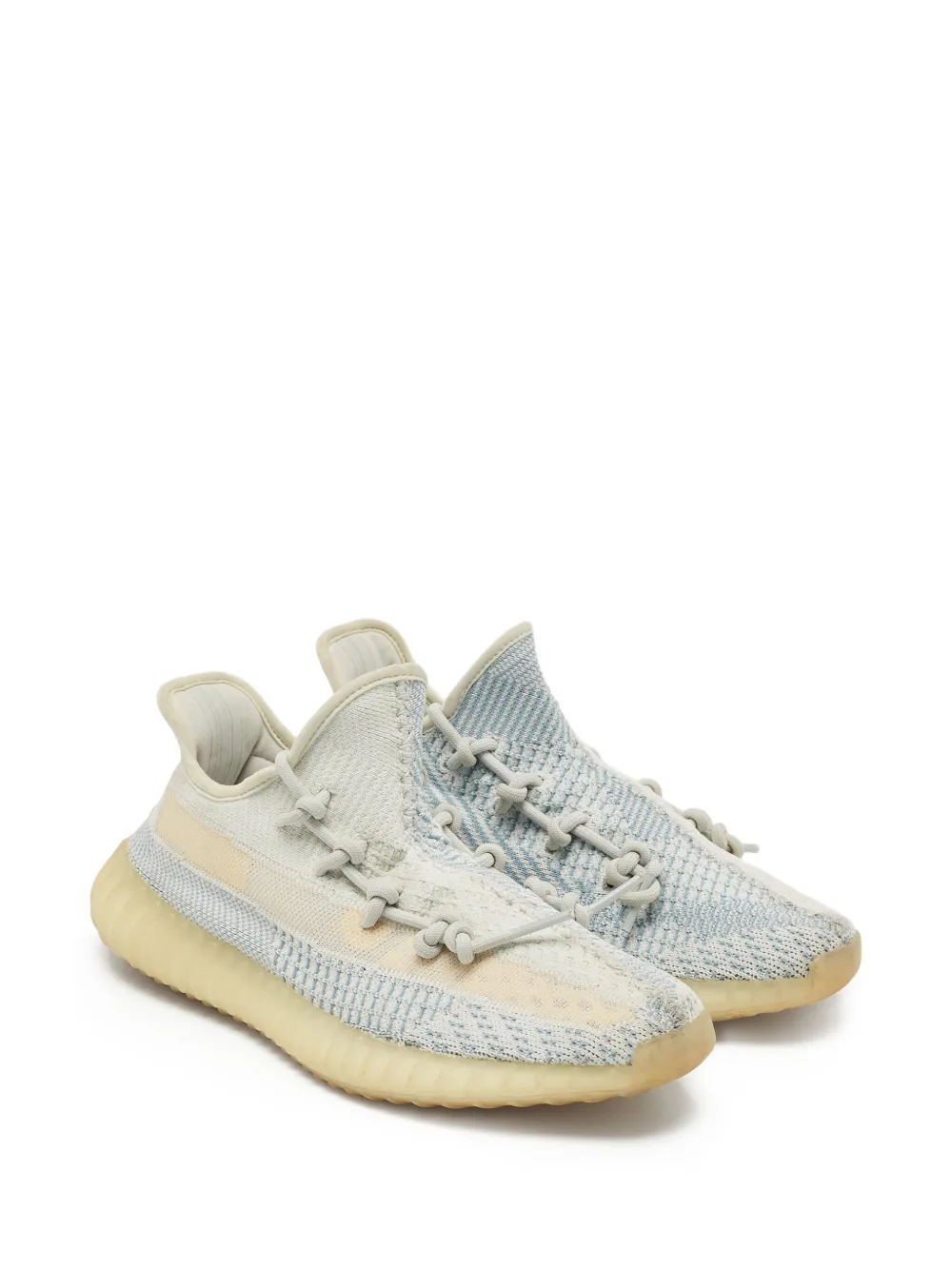 【新品未使用】NICENESS CASADY Adidas Yeezy pre-owned Boost 350 V2 knit-textured Sneakers