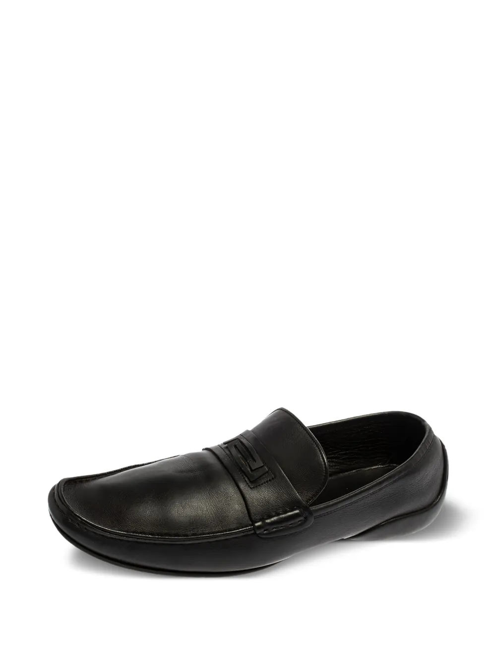 Versace Pre-Owned Greca-detailed loafers | Image 2