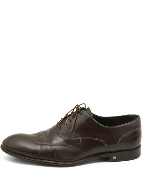 Louis Vuitton Pre-Owned lace-up derby shoes
