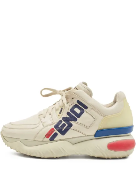 Fendi Pre-Owned x Fila Mania Platform sneakers