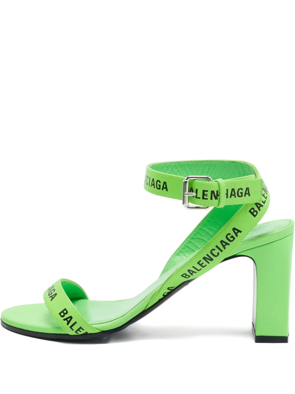 leather heeled sandals