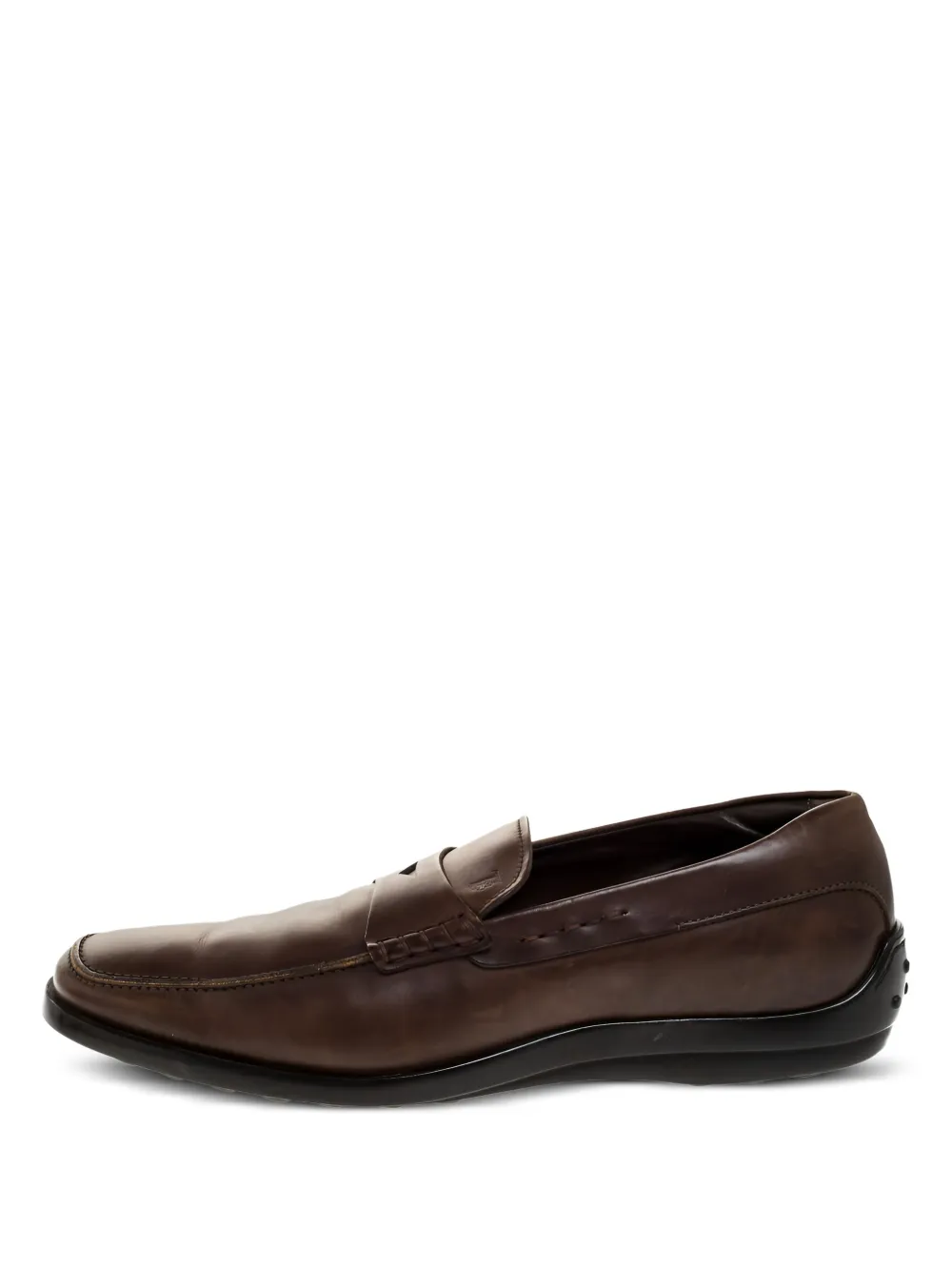 Tod's Vintage プレオウンド レザーローファー - ブラウン Tod's Vintage プレオウンド レザーローファー - ブラウン