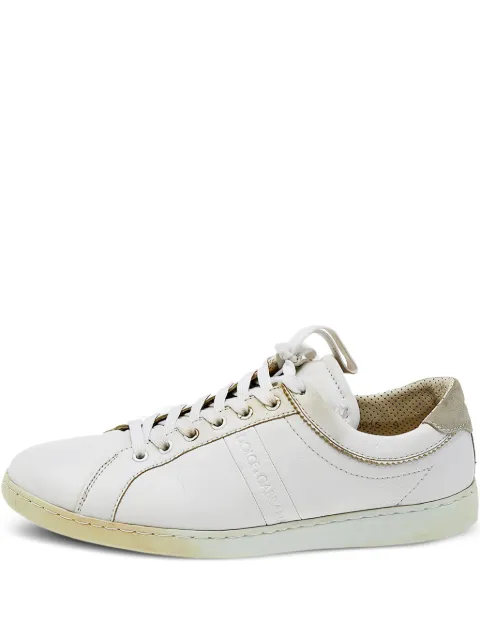 Dolce & Gabbana Pre-Owned baskets en cuir