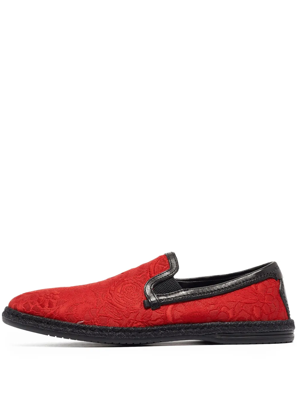 Dolce & Gabbana Pre-Owned leather loafers | Red | Image 1