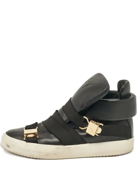 Giuseppe Zanotti Vintage Pre-owned leather buckled sneakers