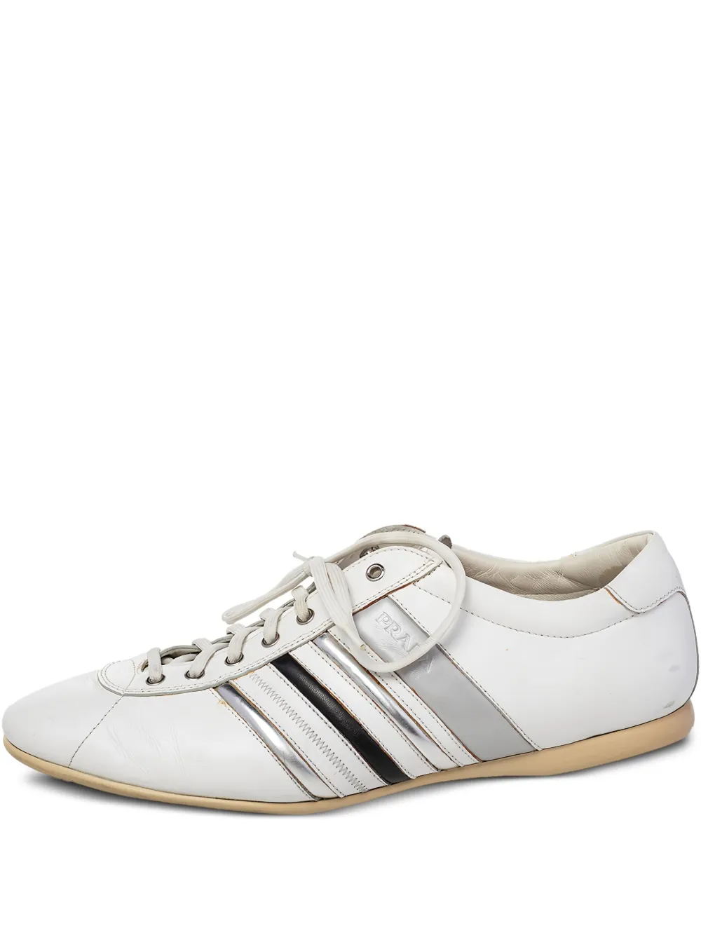Prada Pre-Owned tenis con agujetas | blanco | Image 1