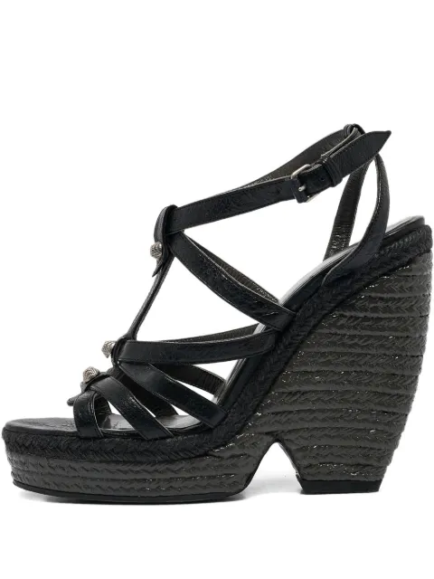 Balenciaga Pre-Owned espadrille wedge sandals