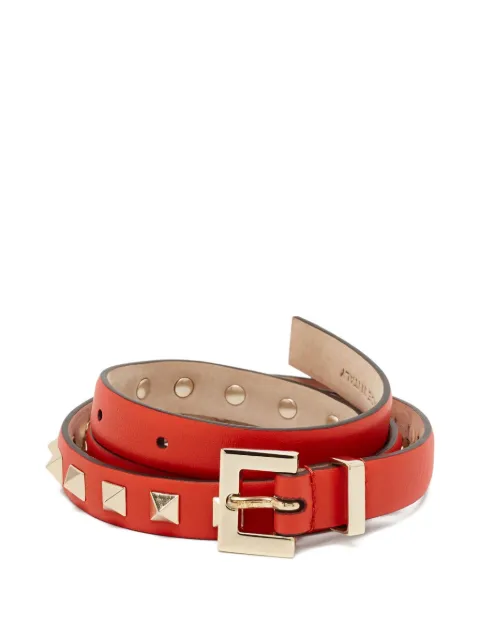 Valentino Garavani Pre-Owned studded leather belt