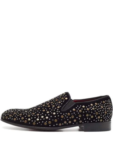 Dolce & Gabbana Pre-Owned stud-embellished loafers