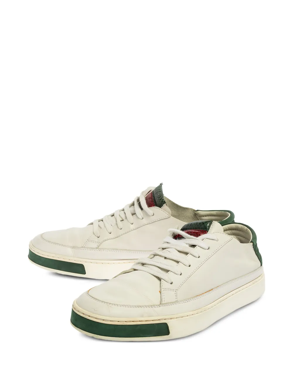 Gucci Pre-Owned tenis con agujetas | Image 2