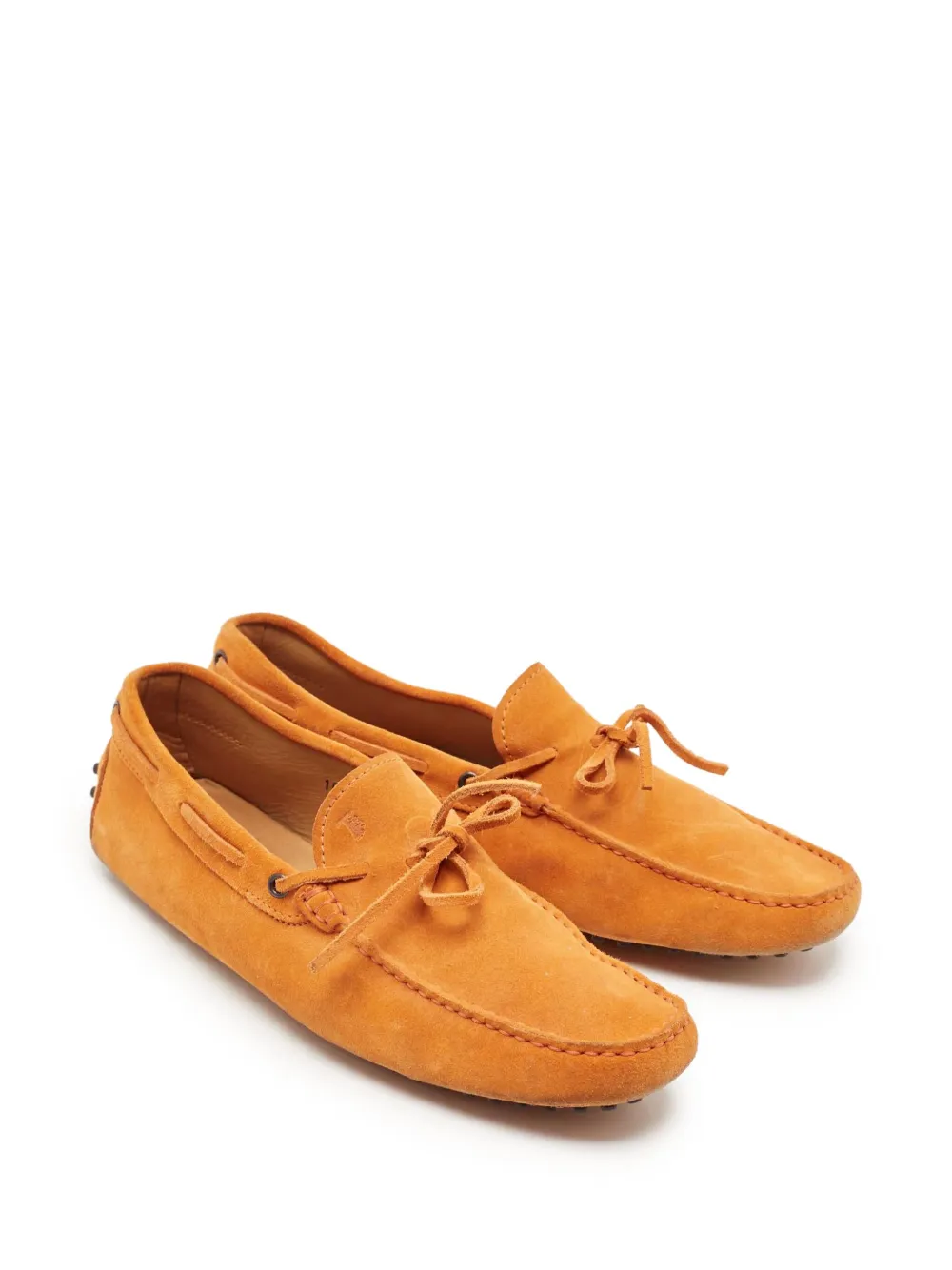 Tod's Vintage chaussures bateau Gommino en daim | Image 2