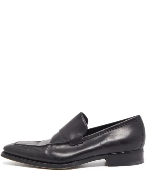 Gucci Pre-Owned leather loafers