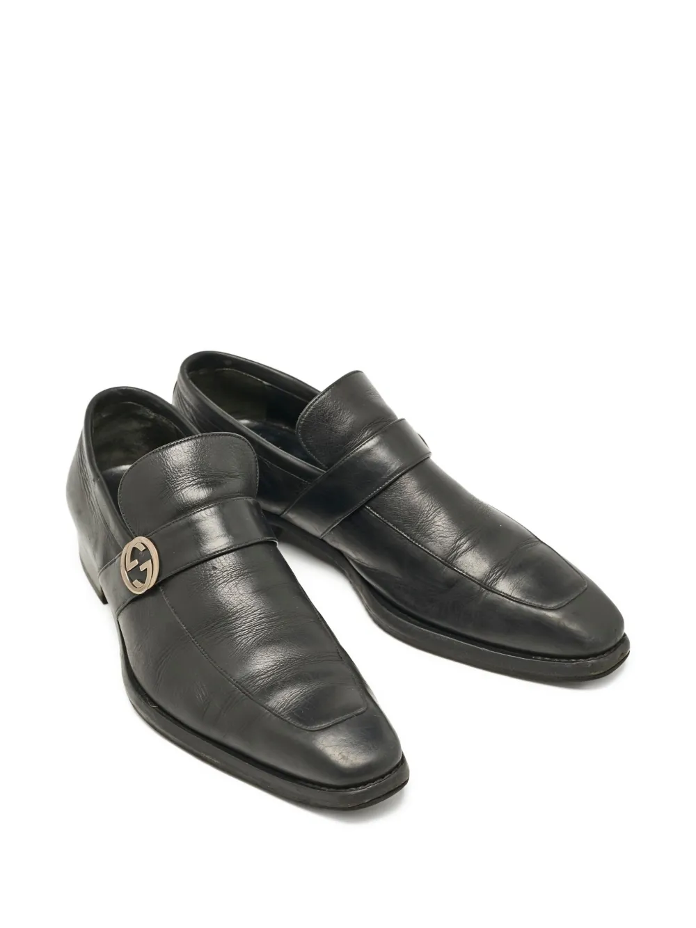 Gucci Pre-Owned Interlocking G loafers | Image 2