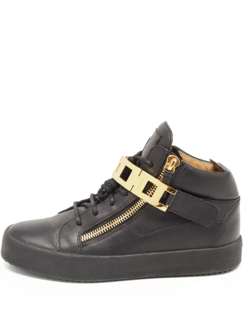 Giuseppe Zanotti Vintage tenis altos con agujetas