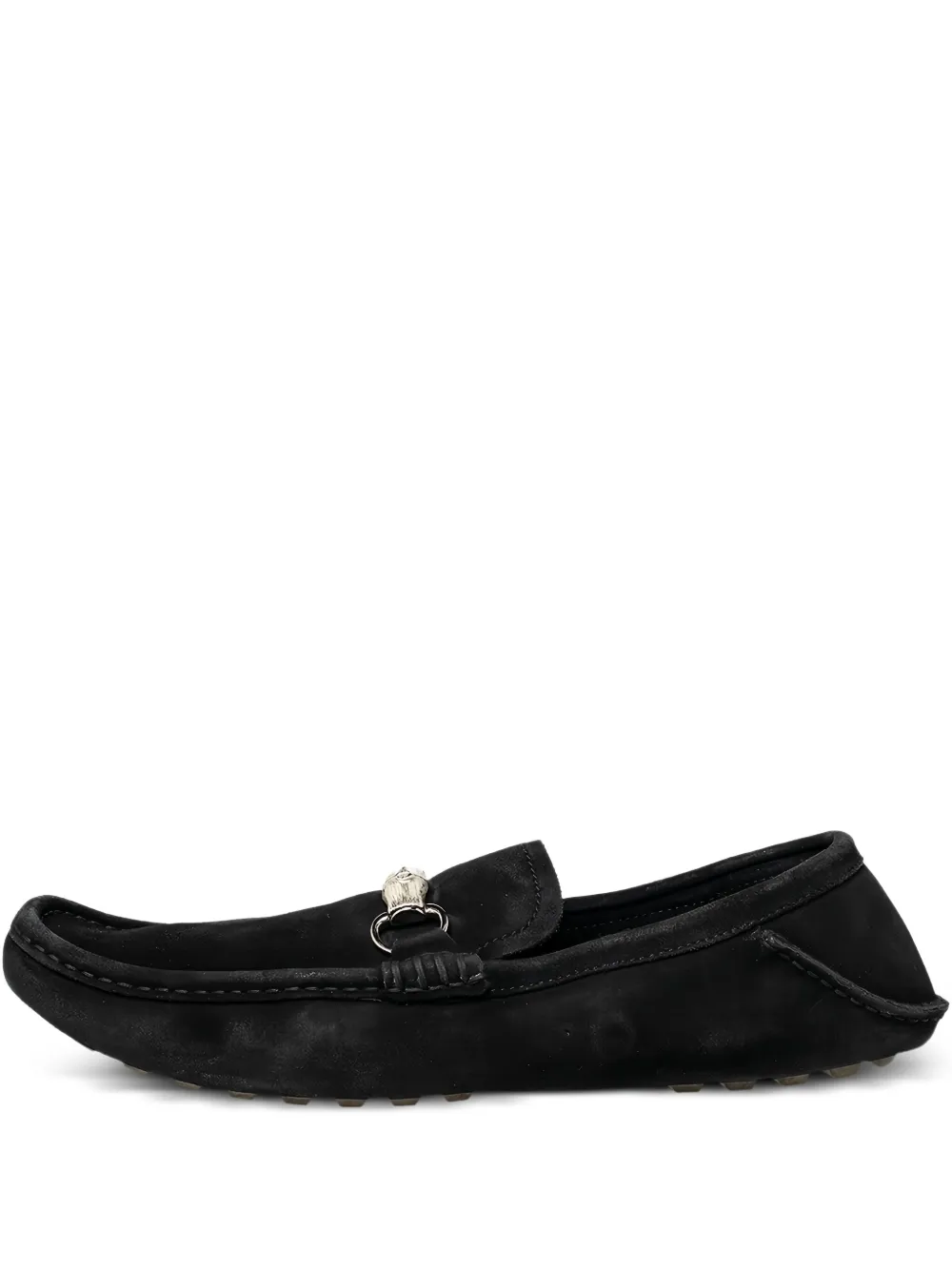 Gucci Pre-Owned bamboo-detail loafers | Black | Image 1