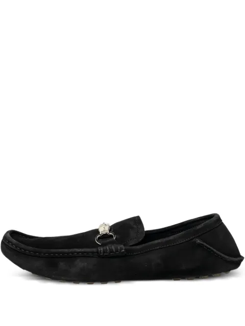 Gucci Pre-Owned bamboo-detail loafers