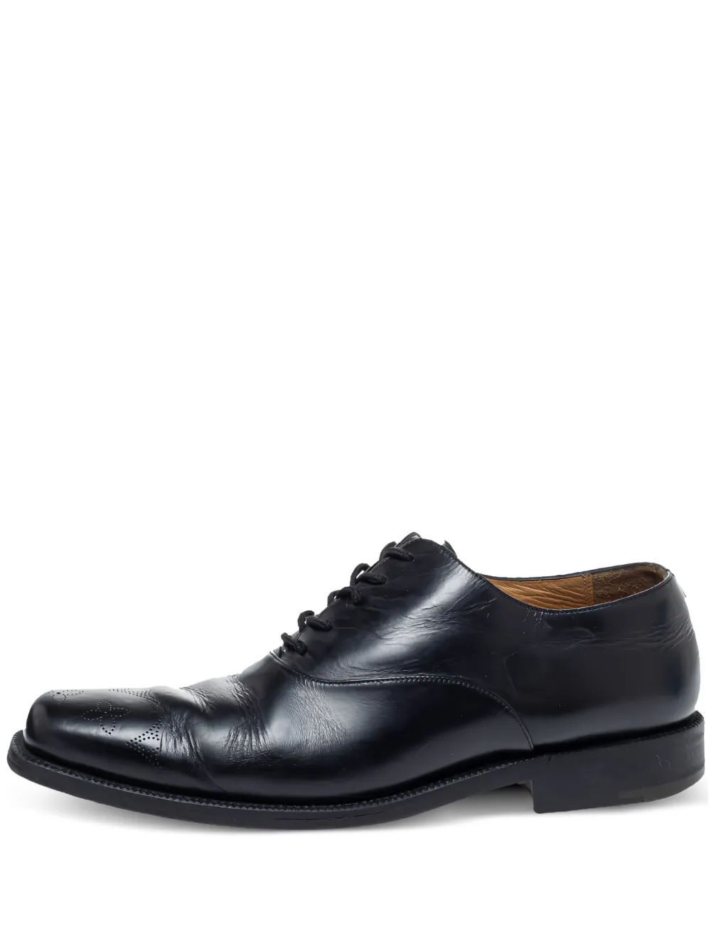 Louis Vuitton Pre-Owned leather oxford shoes | Black | Image 1