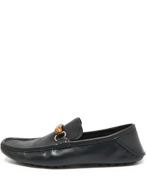Gucci Pre-Owned Bamboo Horsebit loafers