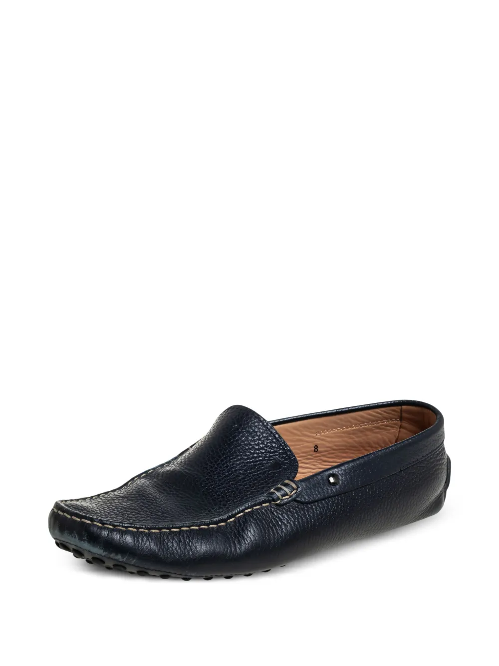 Tod's Vintage pre-owned textured-leather loafers | Image 2